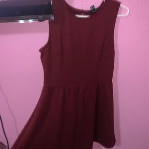 Forever 21 Burgundy Dress